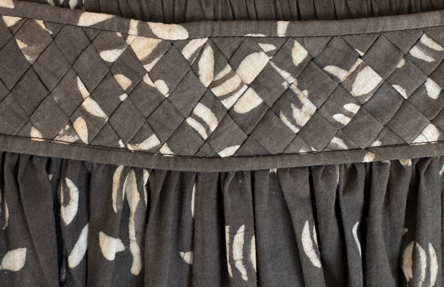 'mud' weave-waist palazzo